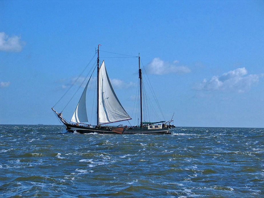 Segelrüstzeit auf dem Ijsselmeer